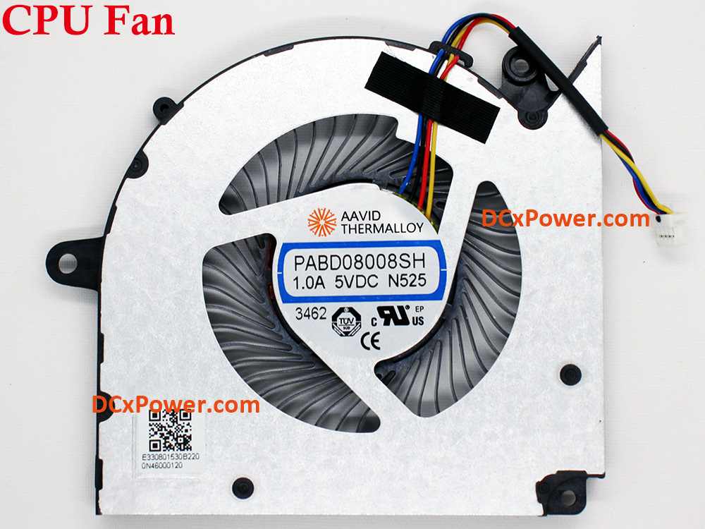 (image for) Laptop Internal Fan for MSI Creator CreatorPro M16 HX C14V C14VEG C14VFG C14VGG C14VIG C14VJG C14VKG Series CPU GPU Cooling Inside Left Right Cooler Assembly Genuine PABD08008SH N525 N526